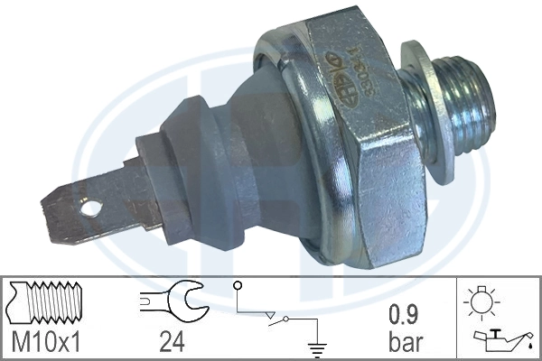 ERA 330341 — Датчик тиску оливи (вир-во ERA)