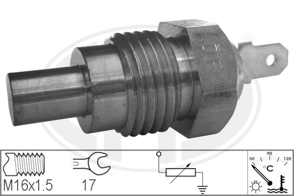 Sensor, coolant temperature