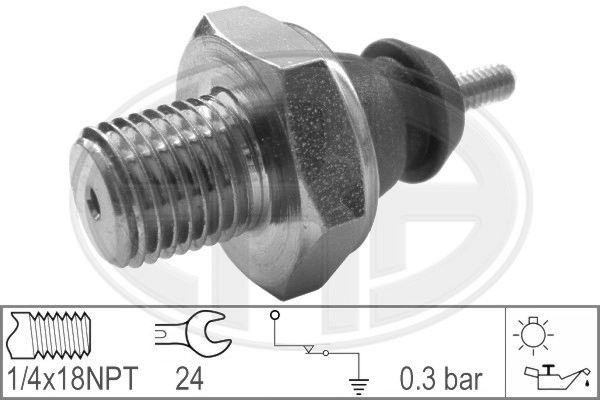 ERA 330005 — Датчик тиску оливи (вир-во ERA)