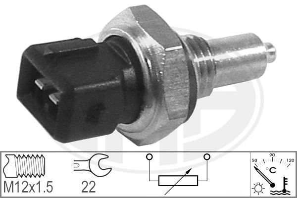Sensor, coolant temperature