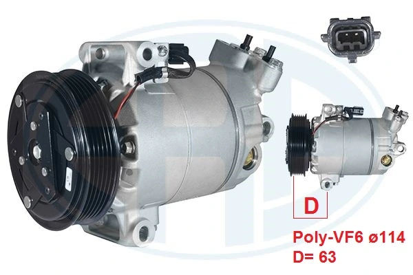 Compressor, air conditioning