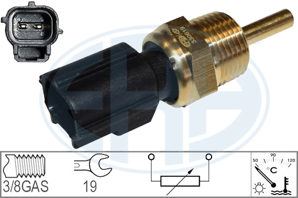 ERA 330619 — Датчик, температура охолоджуючої рідини (вир-во ERA)