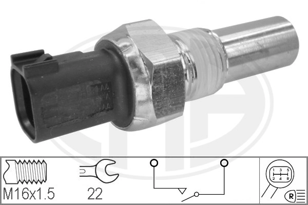 ERA 330592 — Датчик вмикання заднього ходу (вир-во ERA)
