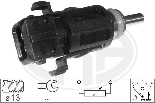 Sensor, coolant temperature