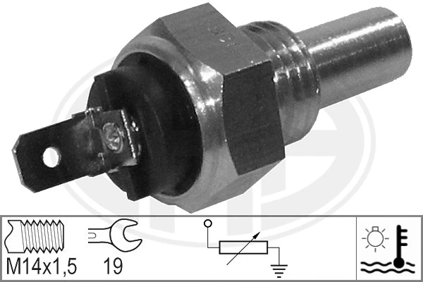 Sensor, coolant temperature
