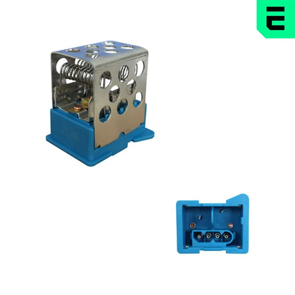 Resistor, interior blower