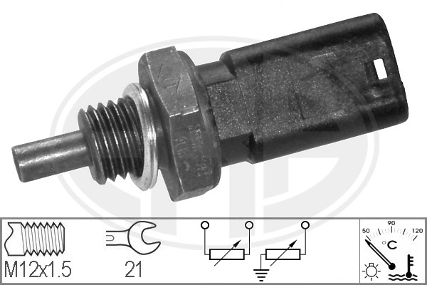 ERA 330138 — Датчик, температура охолоджуючої рідини (вир-во ERA)