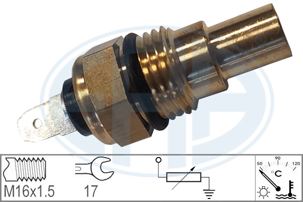 Sensor, coolant temperature