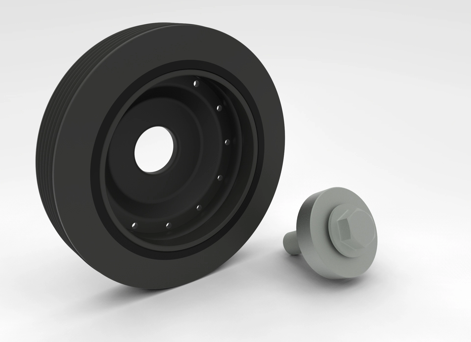 Poulie, vilebrequin HUTCHINSON DP125S