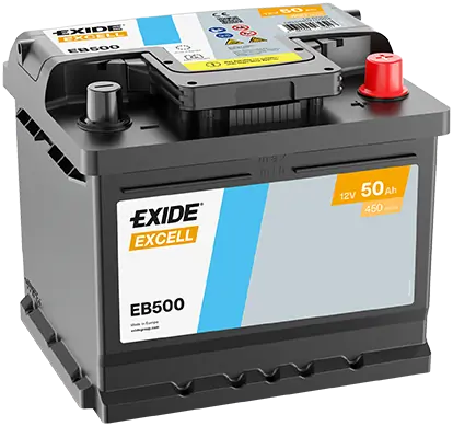 Batterie de démarrage EXIDE EB500