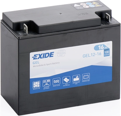 Batterie de démarrage EXIDE GEL12-16