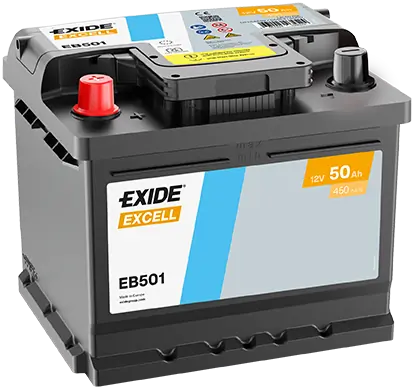 Batterie de démarrage EXIDE EB501