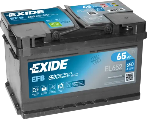 Batterie de démarrage EXIDE EL652