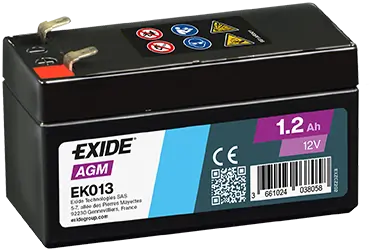 Batterie d'alimentation EXIDE EK013