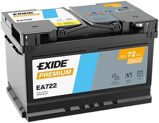 Batterie de démarrage EXIDE EA722
