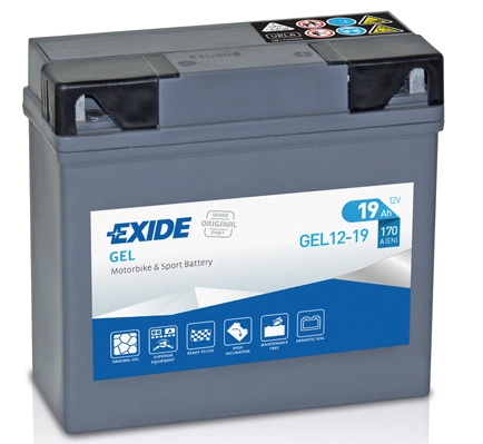 Batterie de démarrage EXIDE GEL12-19