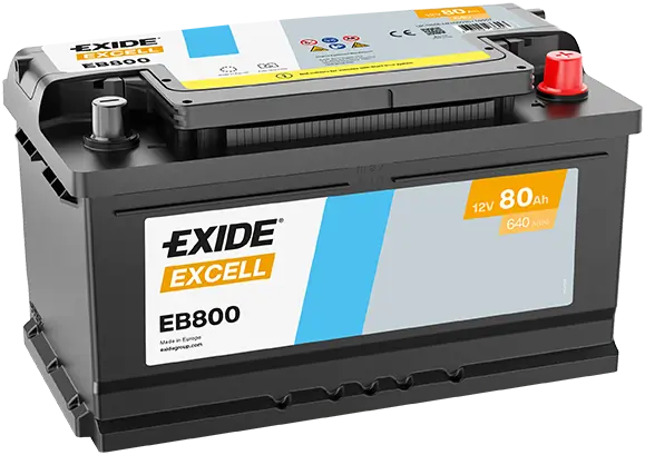 Batterie de démarrage EXIDE EB800