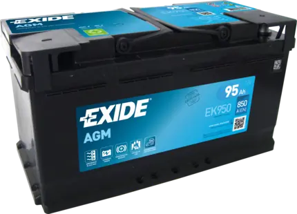 Batterie de démarrage EXIDE EK950