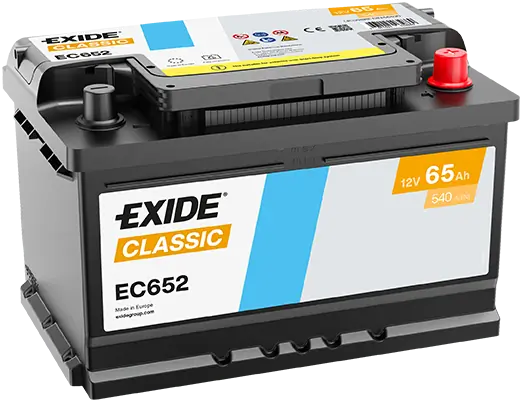 Batterie de démarrage EXIDE EC652