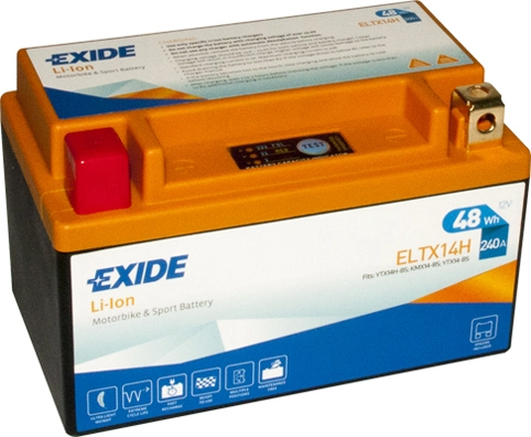 Batterie de démarrage EXIDE ELTX14H