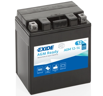 Batterie de démarrage EXIDE AGM12-14