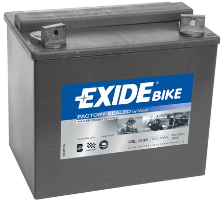 Batterie de démarrage EXIDE GEL12-30
