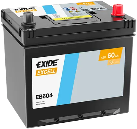Batterie de démarrage EXIDE EB604