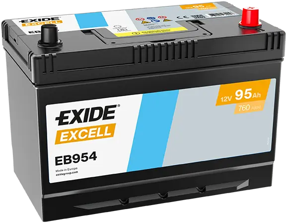 Batterie de démarrage EXIDE EB954