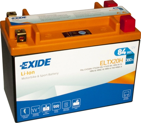 Batterie de démarrage EXIDE ELTX20H