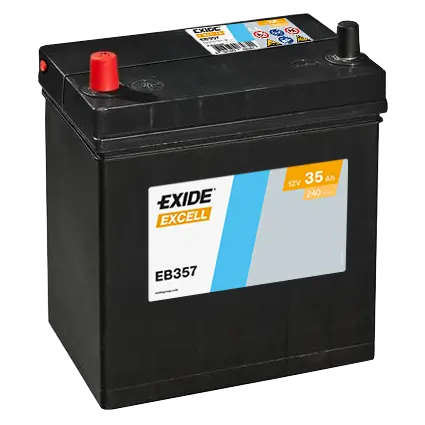Batterie de démarrage EXIDE EB357