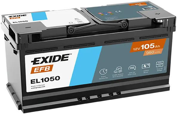 Batterie de démarrage EXIDE EL1050