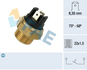 mano radiateure std 75/68
