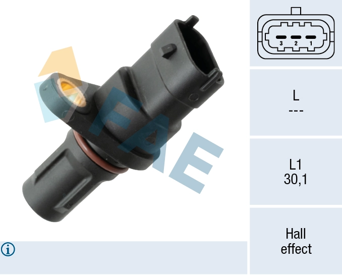 Capteur, position d'arbre à cames FAE 79269
