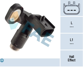 Capteur d'angle, vilebrequin FAE 79431