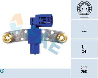 Capteur d'angle, vilebrequin FAE 79214