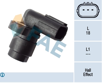 Capteur d'angle, vilebrequin FAE 79424