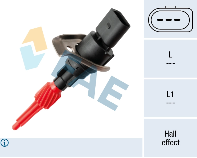 Capteur, vitesse/régime FAE 76007