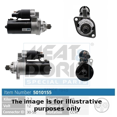 Démarreur MEAT & DORIA 5010155G