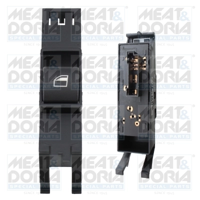Switch, window regulator