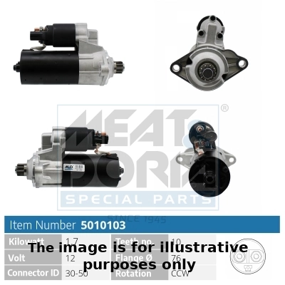 Démarreur MEAT & DORIA 5010103G