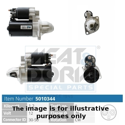 Démarreur MEAT & DORIA 5010344G