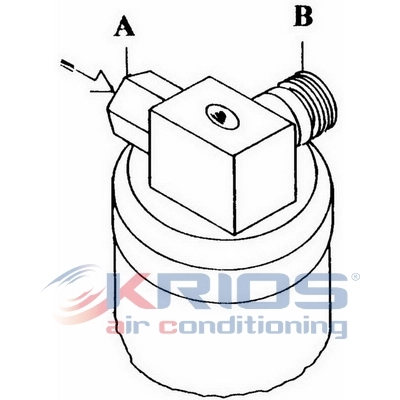Filtre déshydratant, climatisation MEAT & DORIA K131029