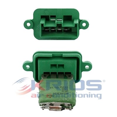 Résistance, pulseur d'air habitacle MEAT & DORIA K109127