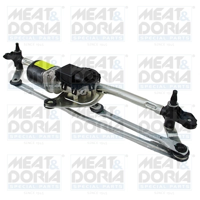 MECHANIZM WYCIERACZEK FIAT QUBO (225) 02.08->