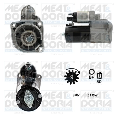 Démarreur MEAT & DORIA 5010437G