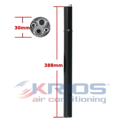 Filtre déshydratant, climatisation MEAT & DORIA K132283