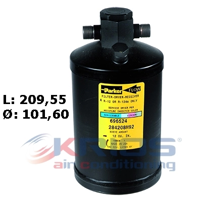 Filtre déshydratant, climatisation MEAT & DORIA K132333