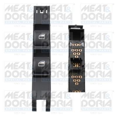 Switch, window regulator