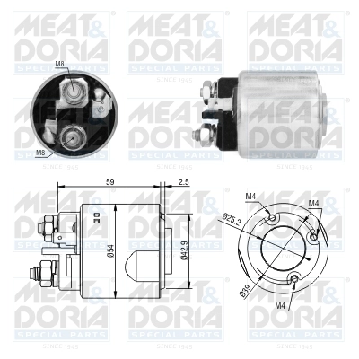 Solenoid Switch, starter