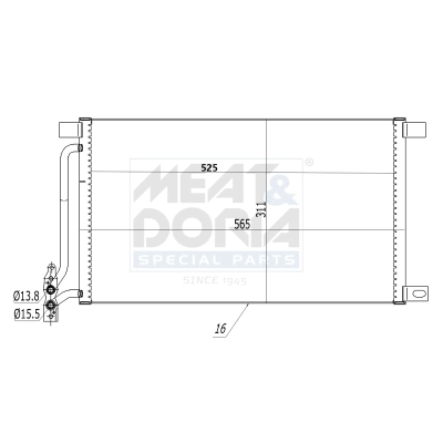 Condenser, air conditioning
